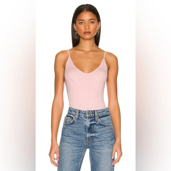 NWT Revolve One Grey Day Ellis Cami in Soft Pink size S - Picture 1 of 4